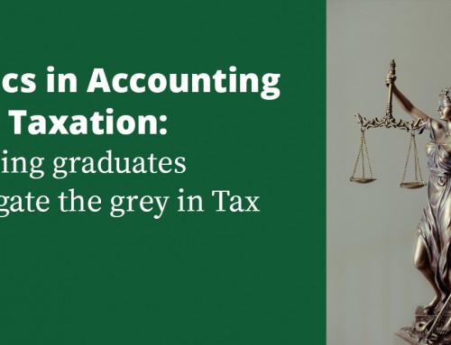 Ethics in Accounting and Taxation: Helping graduates navigate the grey in Tax Law