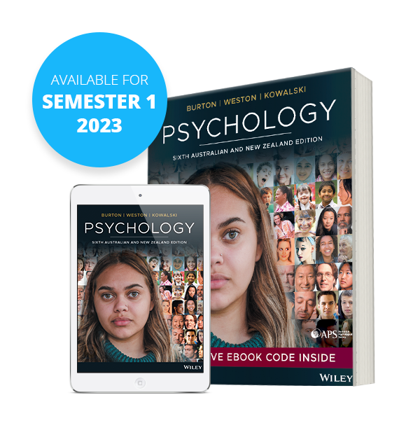 Burton Psychology 6e Book & iPad 2023
